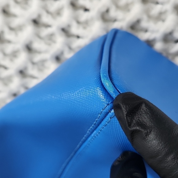 Coach large royal blue tote women hand bag - Picture 12 of 12